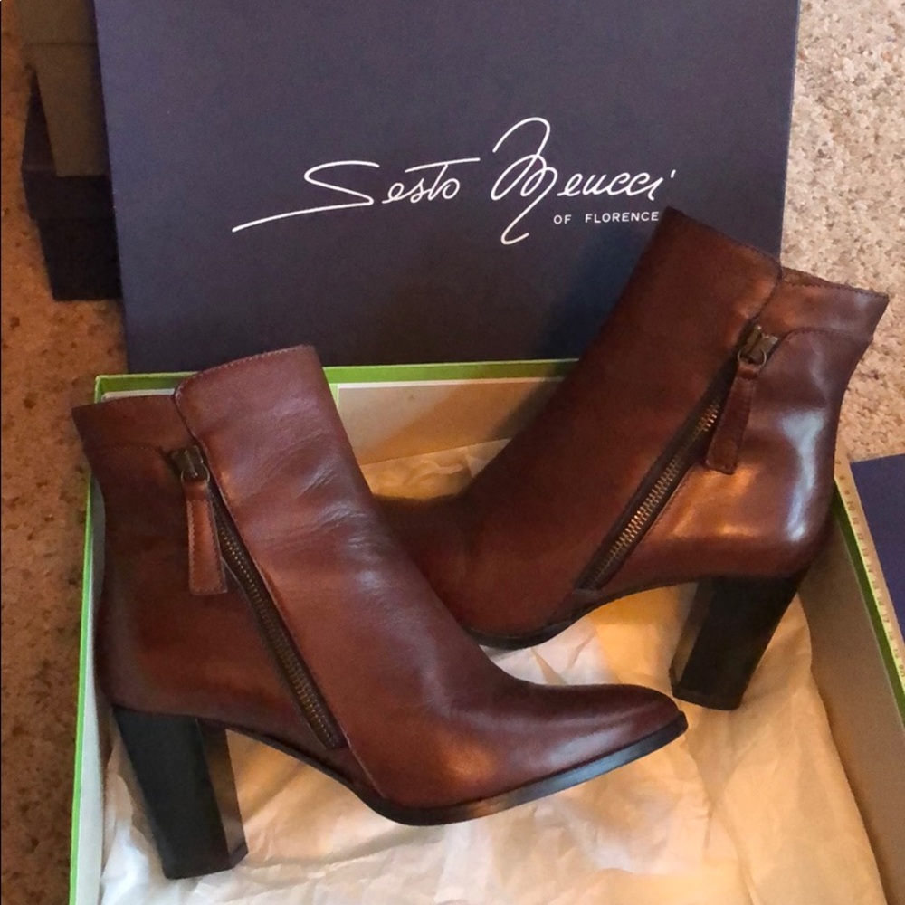 Sesto Meucci Calf Booties